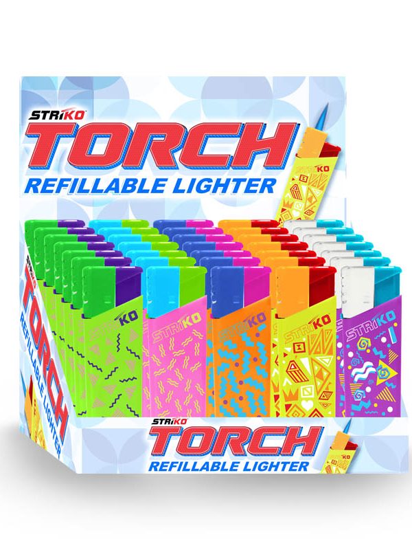 STRíKO Torch Neon Lighter Printed